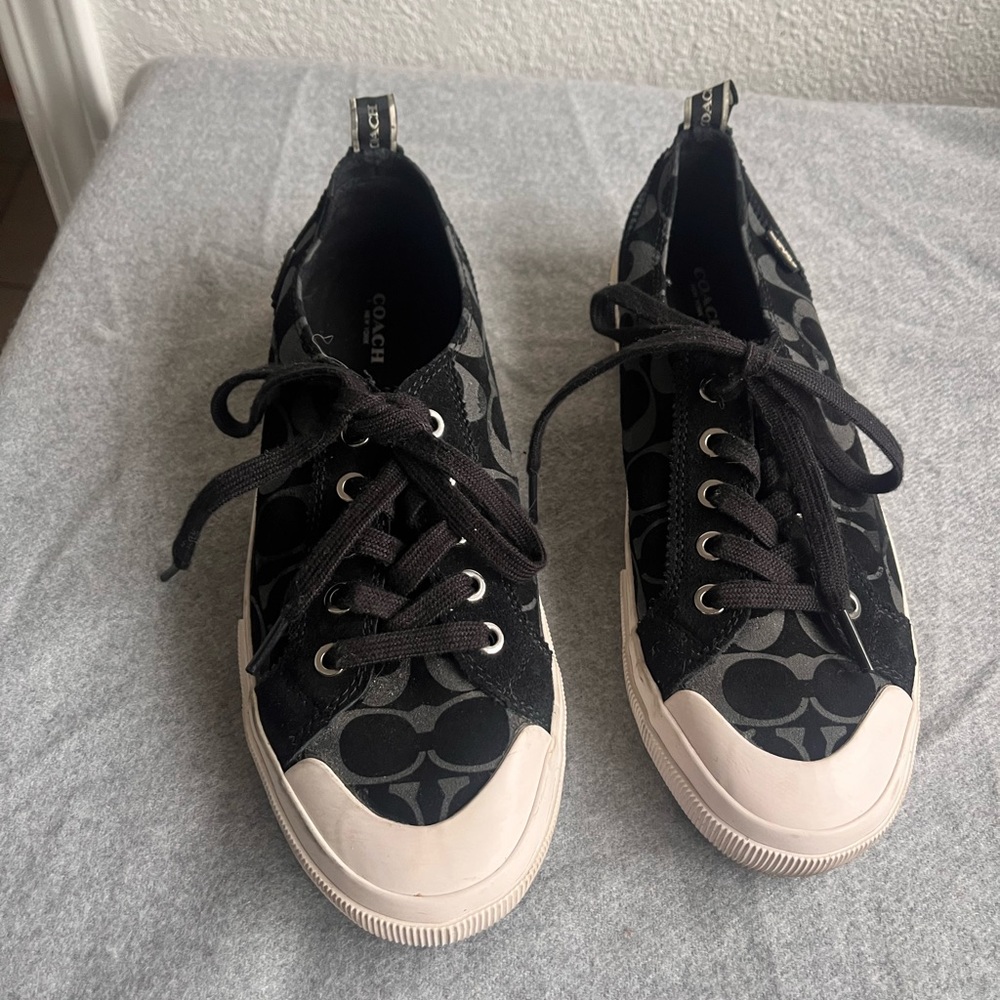 Coach Black Signature Shoe 9.5